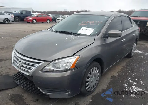 2015 Nissan Sentra Sv z USA, uszkodzony, nr VIN 3N1AB7AP9FL671023